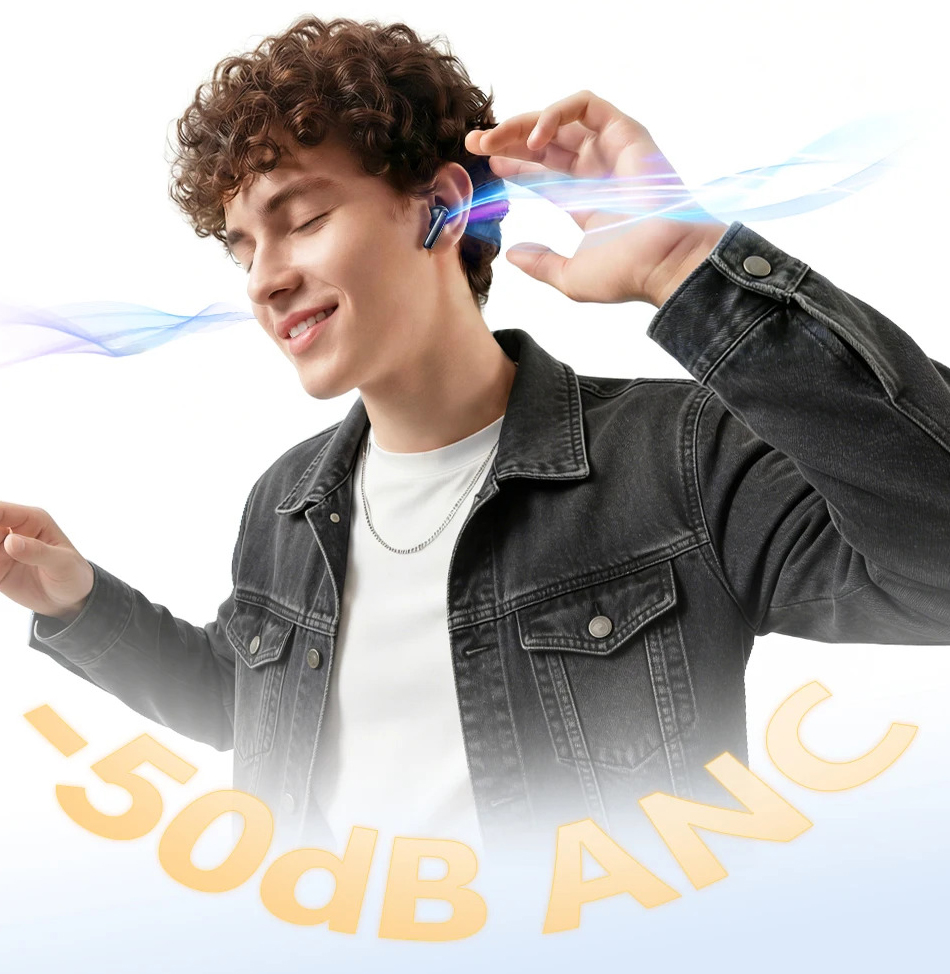 TWS-наушники QCY T13 Pro с интеллектуальным шумоподавлением и длительным временем работы